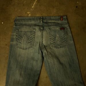 Citizens Of Humanity Blue Boot Cut Jeans